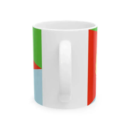 Flag of Eritrea WFB 2000 (Eritrea) White Coffee Mug - Go Mug Yourself