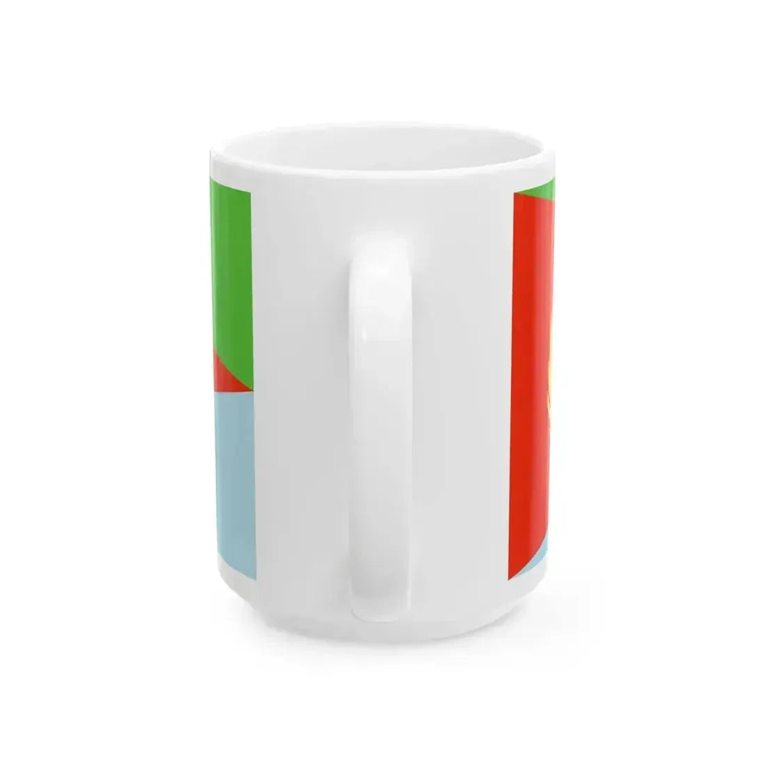 Flag of Eritrea WFB 2000 (Eritrea) White Coffee Mug - Go Mug Yourself