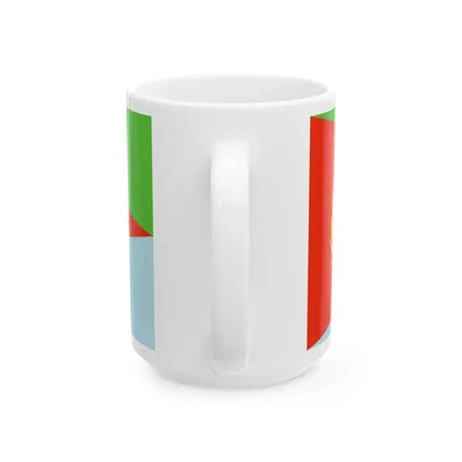 Flag of Eritrea WFB 2000 (Eritrea) White Coffee Mug - Go Mug Yourself