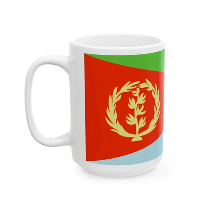 Flag of Eritrea WFB 2000 (Eritrea) White Coffee Mug - Go Mug Yourself
