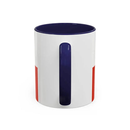 Flag of Erlangen Germany - Accent Coffee Mug - Go Mug Yourself