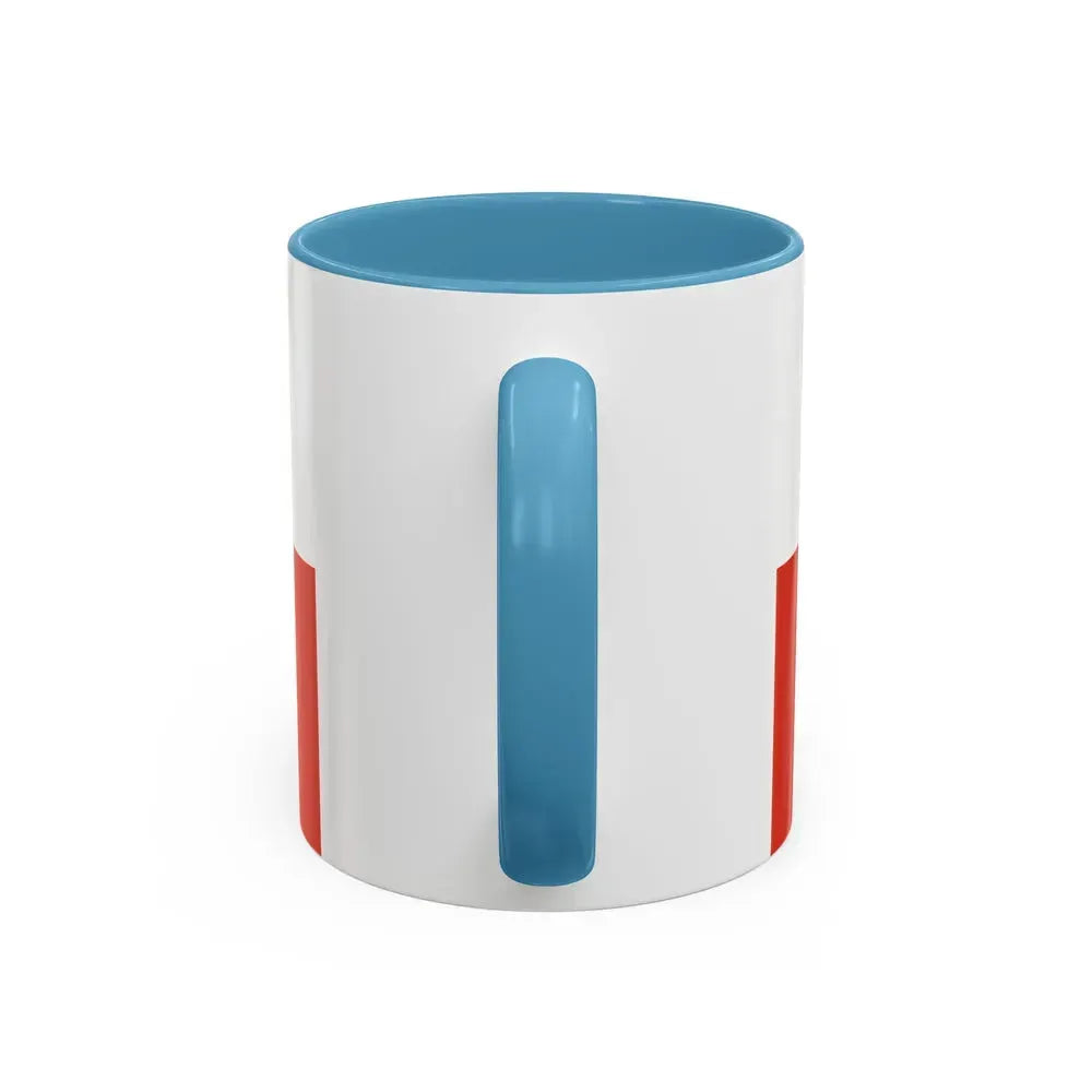 Flag of Erlangen Germany - Accent Coffee Mug - Go Mug Yourself