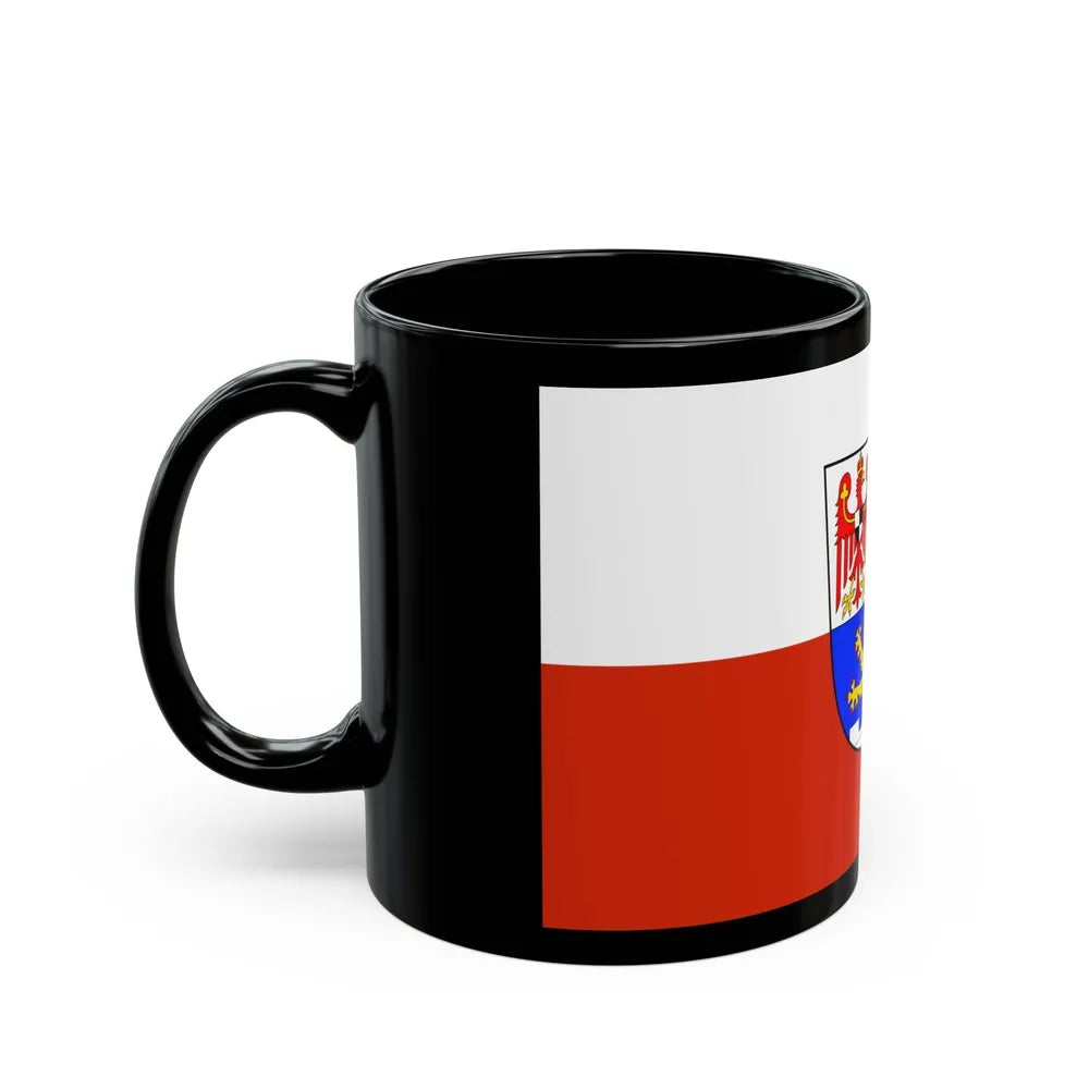 Flag of Erlangen Germany - Black Coffee Mug-Go Mug Yourself