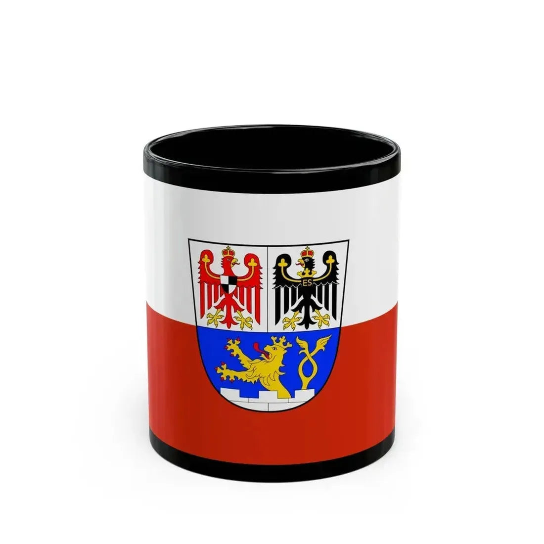 Flag of Erlangen Germany - Black Coffee Mug - Go Mug Yourself