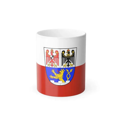 Flag of Erlangen Germany - Color Changing Coffee Mug 11oz - Go Mug Yourself