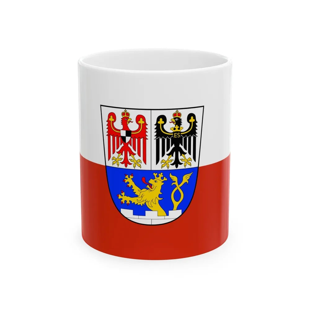 Flag of Erlangen Germany - White Coffee Mug-11oz-Go Mug Yourself