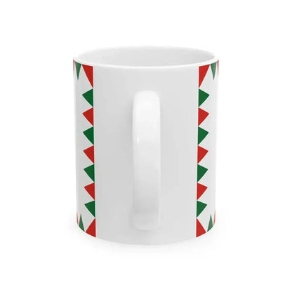 Flag of Ersekhalma (Hungary) White Coffee Mug - Go Mug Yourself