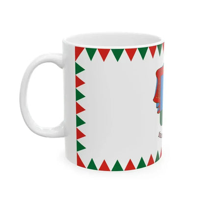 Flag of Ersekhalma (Hungary) White Coffee Mug - Go Mug Yourself
