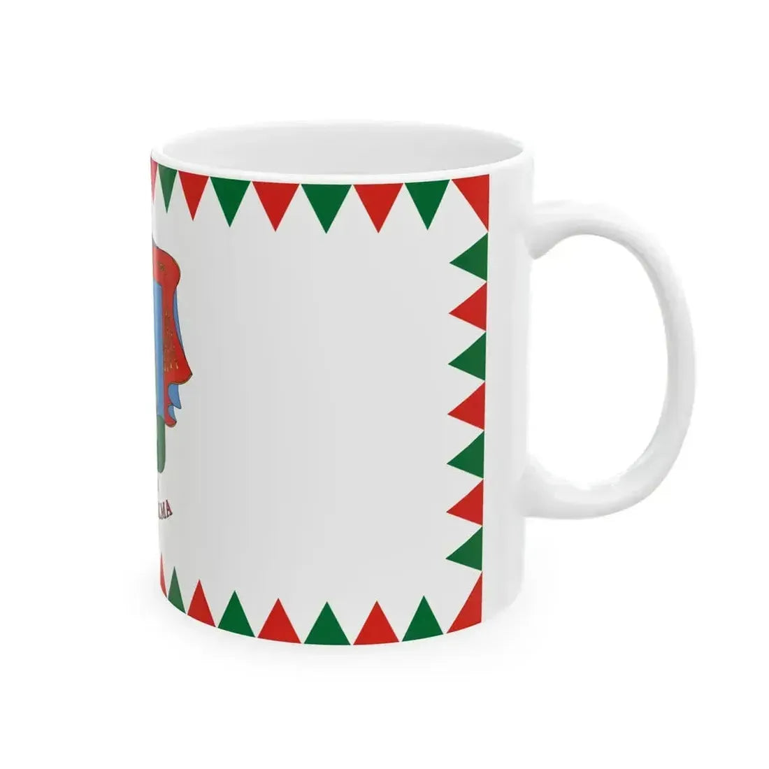 Flag of Ersekhalma (Hungary) White Coffee Mug - Go Mug Yourself