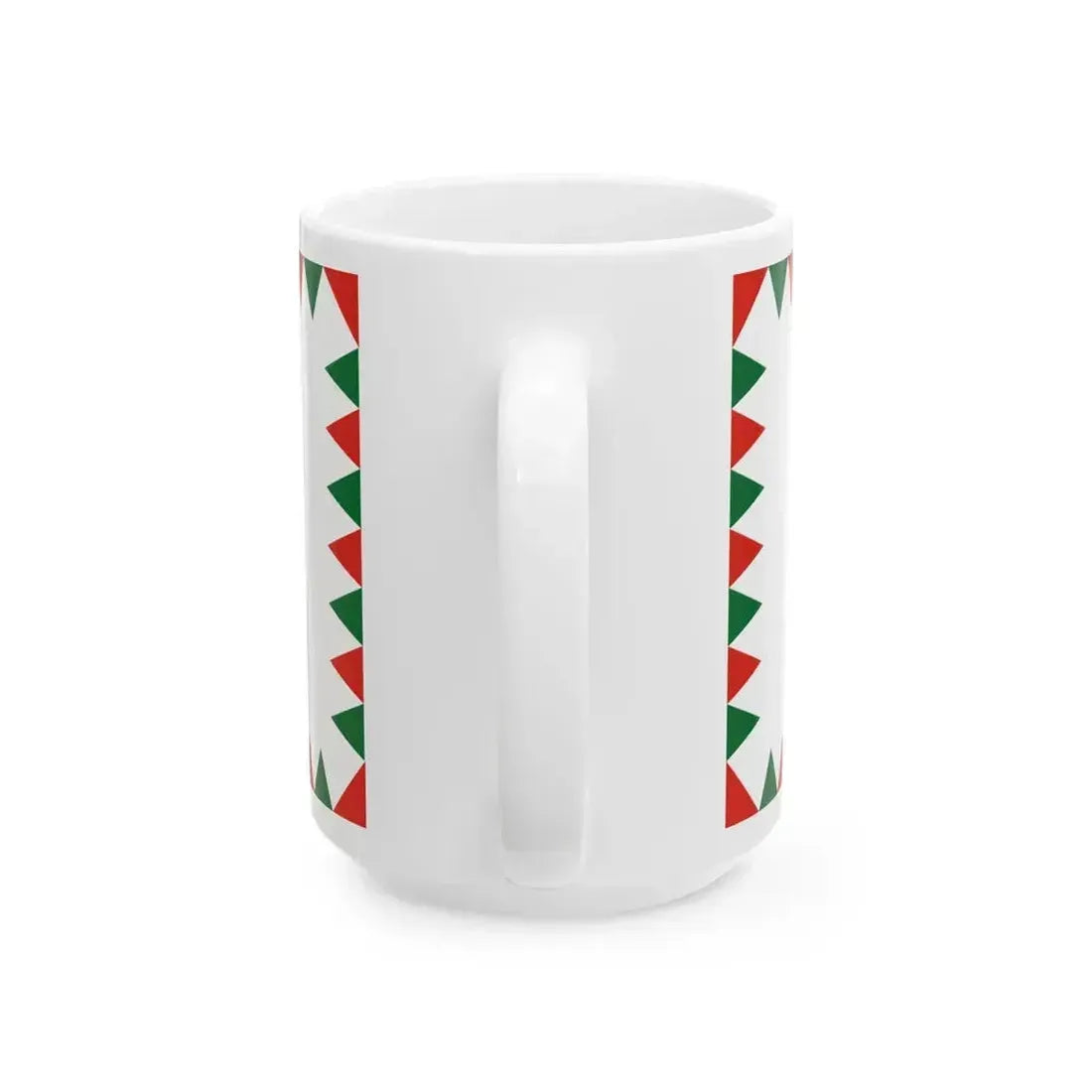 Flag of Ersekhalma (Hungary) White Coffee Mug - Go Mug Yourself