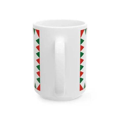 Flag of Ersekhalma (Hungary) White Coffee Mug - Go Mug Yourself