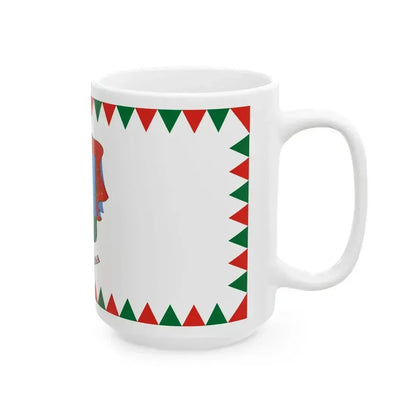 Flag of Ersekhalma (Hungary) White Coffee Mug - Go Mug Yourself