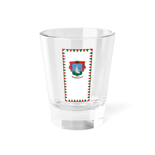 Flag of Ersekhalma vertical (Hungary) Shot Glass 1.5oz 1.5oz - Go Mug Yourself