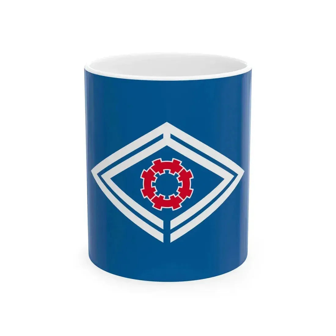 Flag of Esashi Hiyama Hokkaido (Japan) White Coffee Mug 11oz - Go Mug Yourself