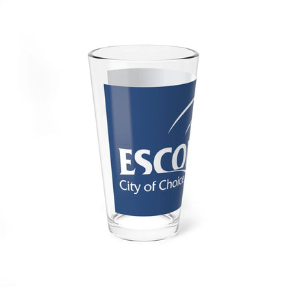 Flag of Escondido California (United States) Pint Glass 16oz - Go Mug Yourself