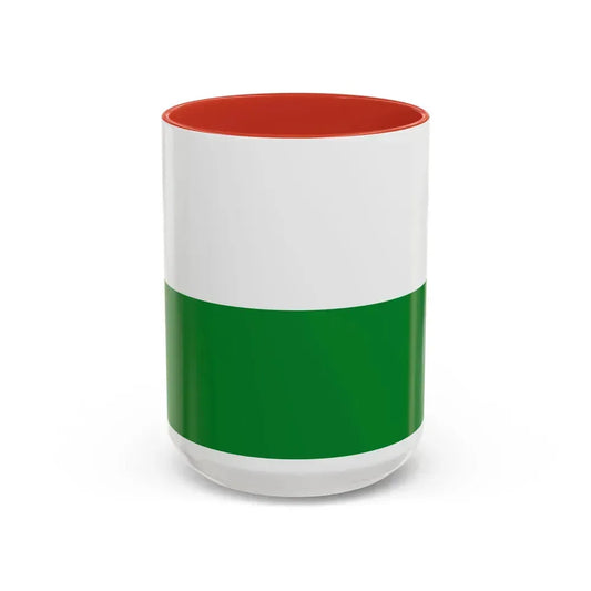 Flag of Esmeraldas Ecuador - Accent Coffee Mug 15oz Red - Go Mug Yourself