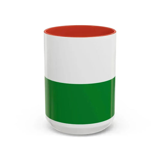 Flag of Esmeraldas Ecuador - Accent Coffee Mug 15oz Red - Go Mug Yourself