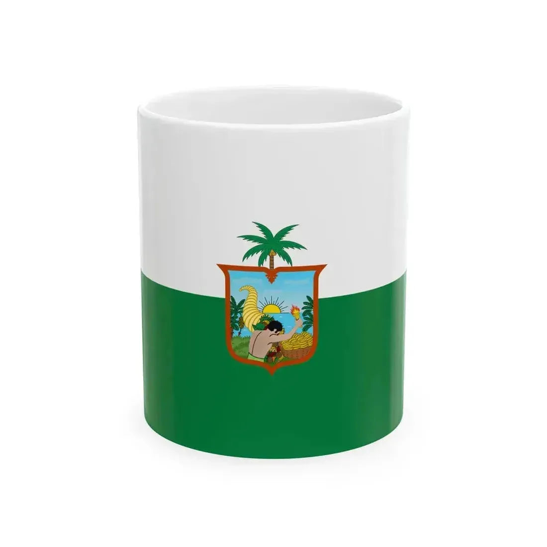 Flag of Esmeraldas - Ecuador (Ecuador) White Coffee Mug 11oz - Go Mug Yourself