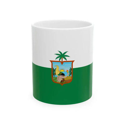 Flag of Esmeraldas - Ecuador (Ecuador) White Coffee Mug 11oz - Go Mug Yourself