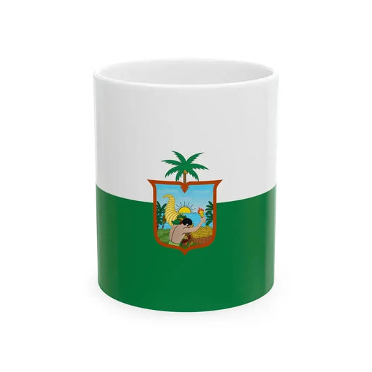 Flag of Esmeraldas - Ecuador (Ecuador) White Coffee Mug 11oz - Go Mug Yourself