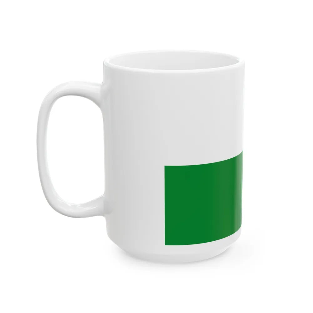 Flag of Esmeraldas Ecuador - White Coffee Mug-Go Mug Yourself