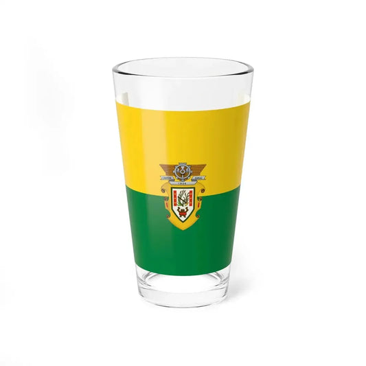 Flag of Espejo (Ecuador) Pint Glass 16oz 16oz - Go Mug Yourself