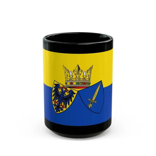 Flag of Essen Germany - Black Coffee Mug 15oz - Go Mug Yourself