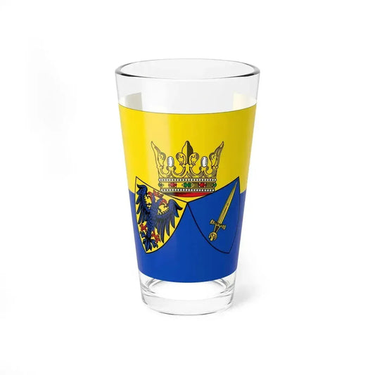 Flag of Essen Germany - Pint Glass 16oz 16oz - Go Mug Yourself