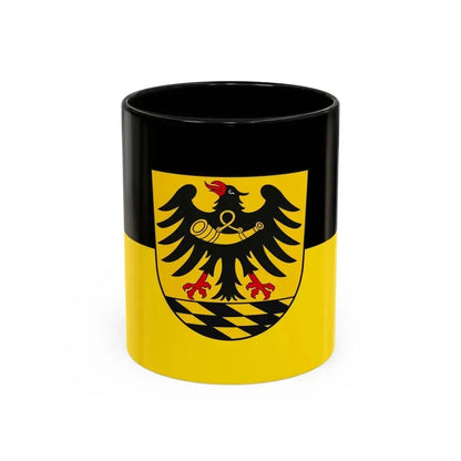 Flag of Esslingen Germany - Accent Coffee Mug 11oz Black - Go Mug Yourself