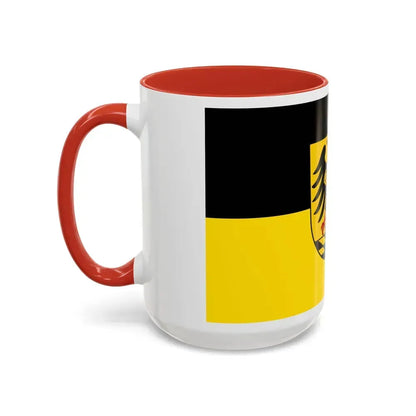 Flag of Esslingen Germany - Accent Coffee Mug - Go Mug Yourself