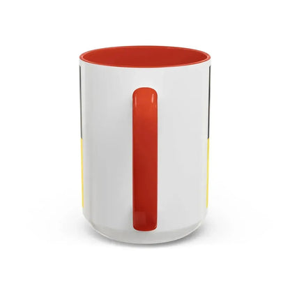 Flag of Esslingen Germany - Accent Coffee Mug - Go Mug Yourself