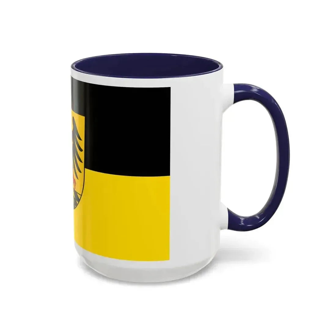 Flag of Esslingen Germany - Accent Coffee Mug - Go Mug Yourself