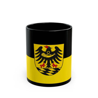 Flag of Esslingen Germany - Black Coffee Mug-11oz-Go Mug Yourself