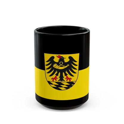 Flag of Esslingen Germany - Black Coffee Mug-15oz-Go Mug Yourself