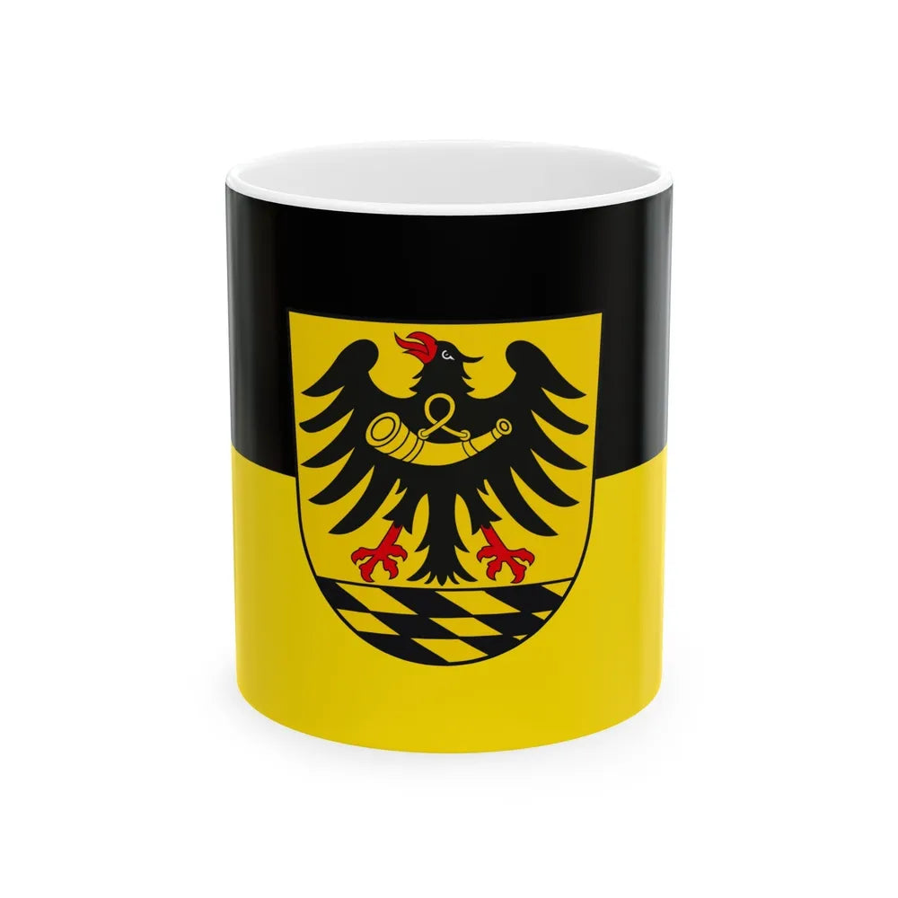 Flag of Esslingen Germany - White Coffee Mug-11oz-Go Mug Yourself