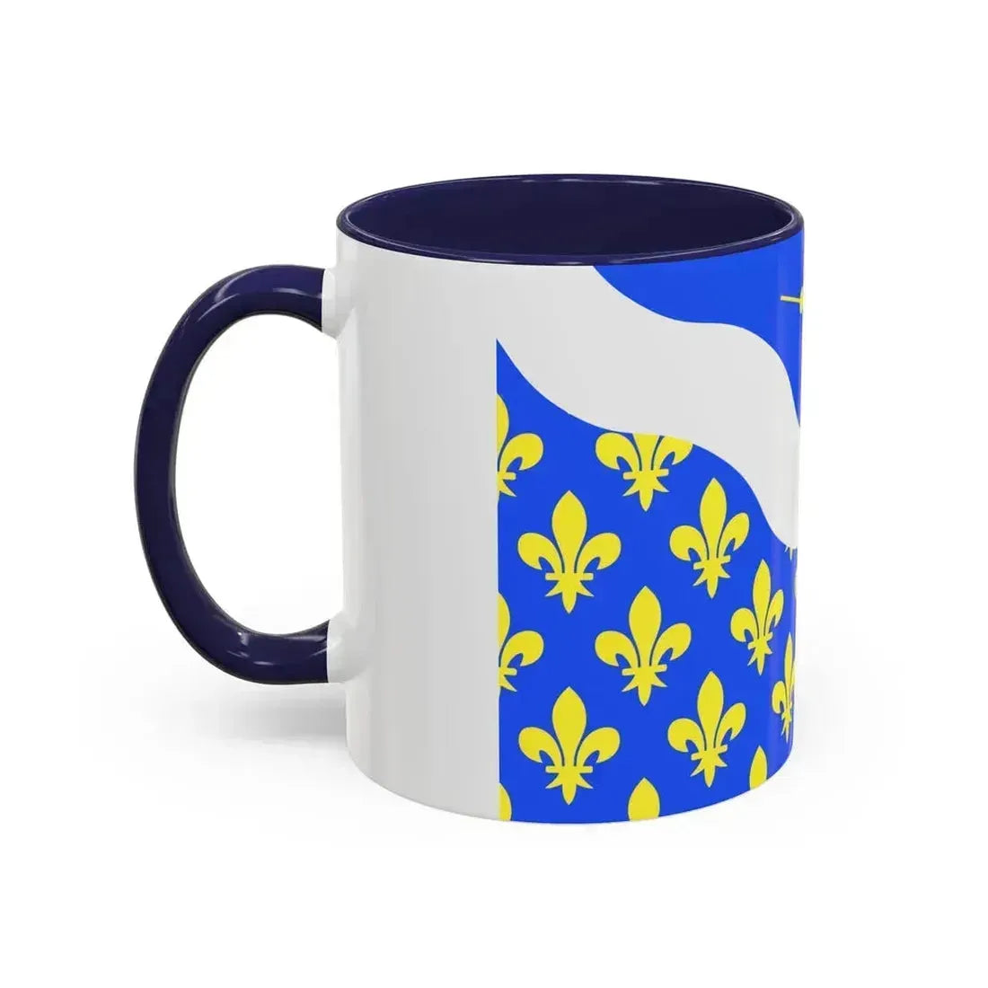 Flag of Essonne France 2 - Accent Coffee Mug - Go Mug Yourself