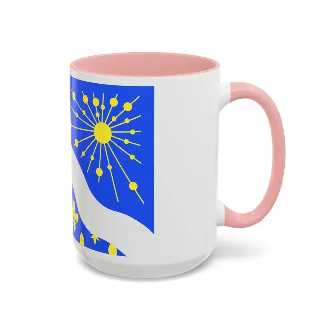 Flag of Essonne France 2 - Accent Coffee Mug - Go Mug Yourself