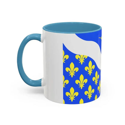 Flag of Essonne France 2 - Accent Coffee Mug - Go Mug Yourself