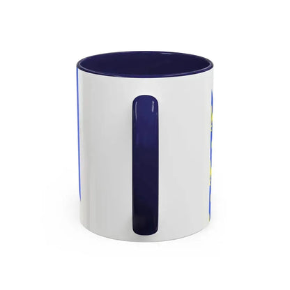 Flag of Essonne France 2 - Accent Coffee Mug - Go Mug Yourself