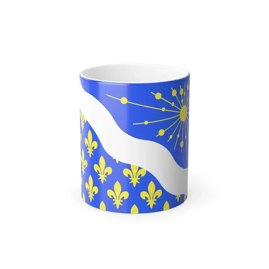 Flag of Essonne France 2 - Color Changing Coffee Mug 11oz - Go Mug Yourself
