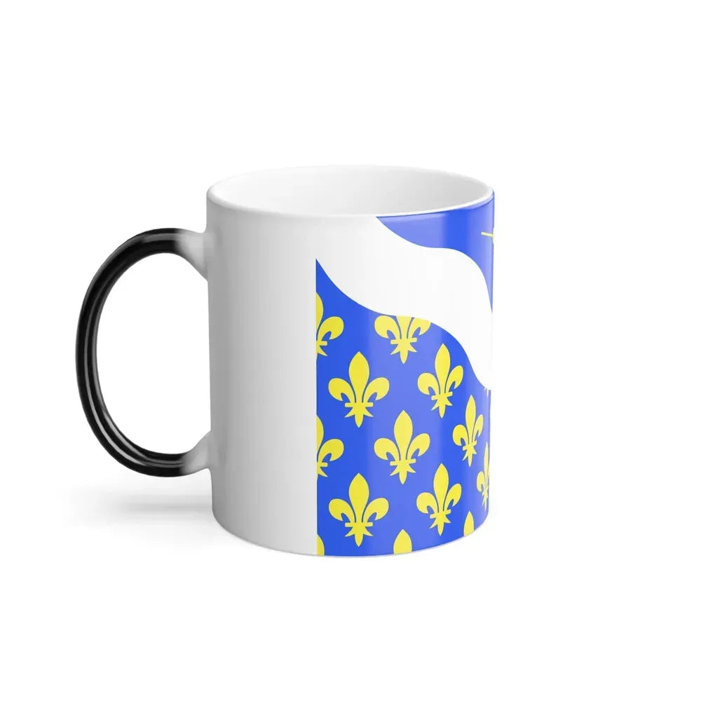 Flag of Essonne France 2 - Color Changing Coffee Mug - Go Mug Yourself