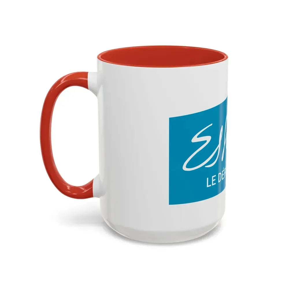 Flag of Essonne France - Accent Coffee Mug - Go Mug Yourself