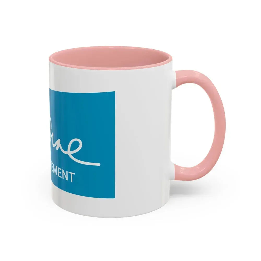Flag of Essonne France - Accent Coffee Mug - Go Mug Yourself