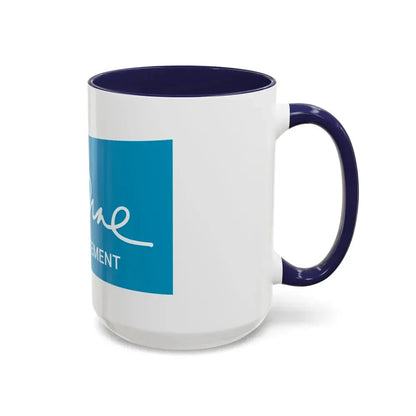 Flag of Essonne France - Accent Coffee Mug - Go Mug Yourself