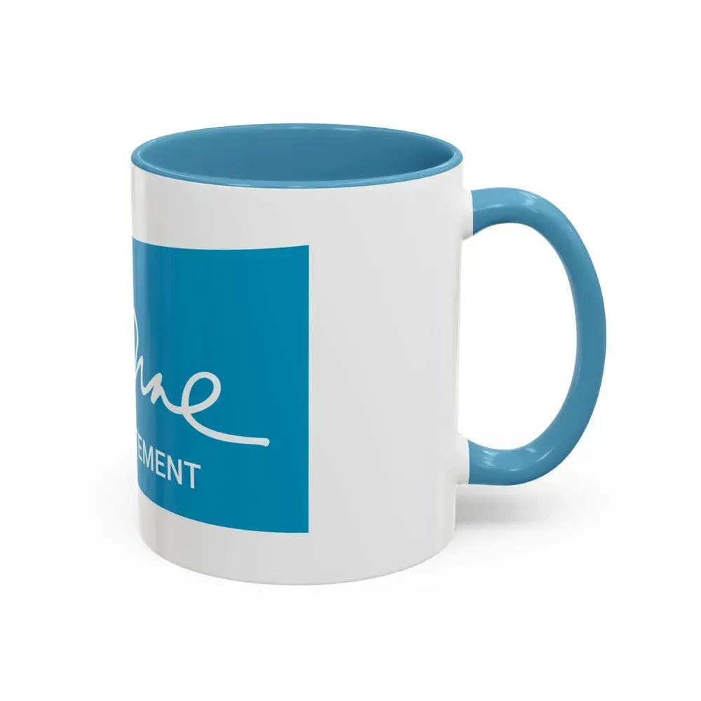 Flag of Essonne France - Accent Coffee Mug - Go Mug Yourself