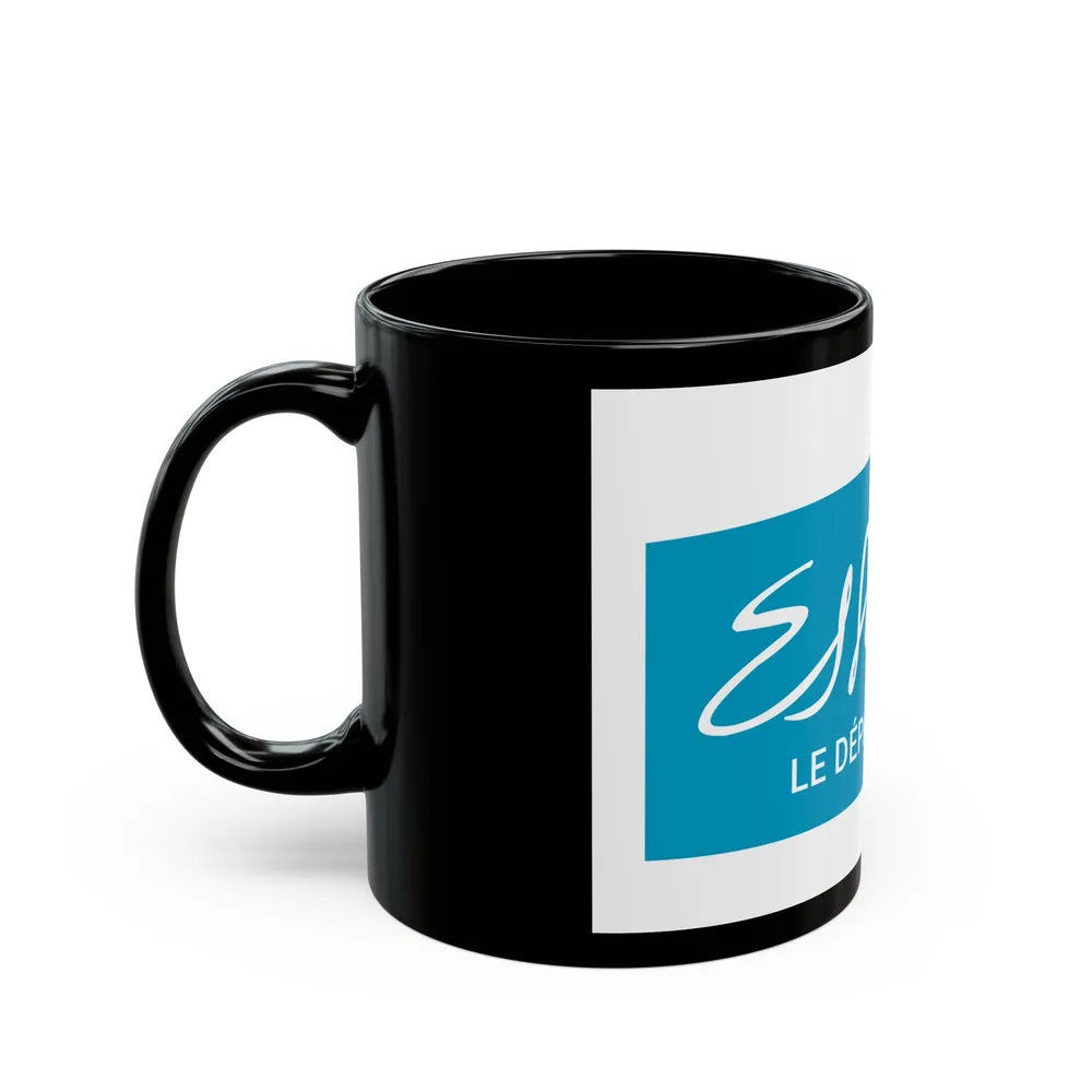 Flag of Essonne France - Black Coffee Mug-Go Mug Yourself