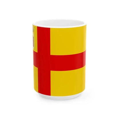 Flag of Este Italy (Italy) White Coffee Mug 15oz - Go Mug Yourself