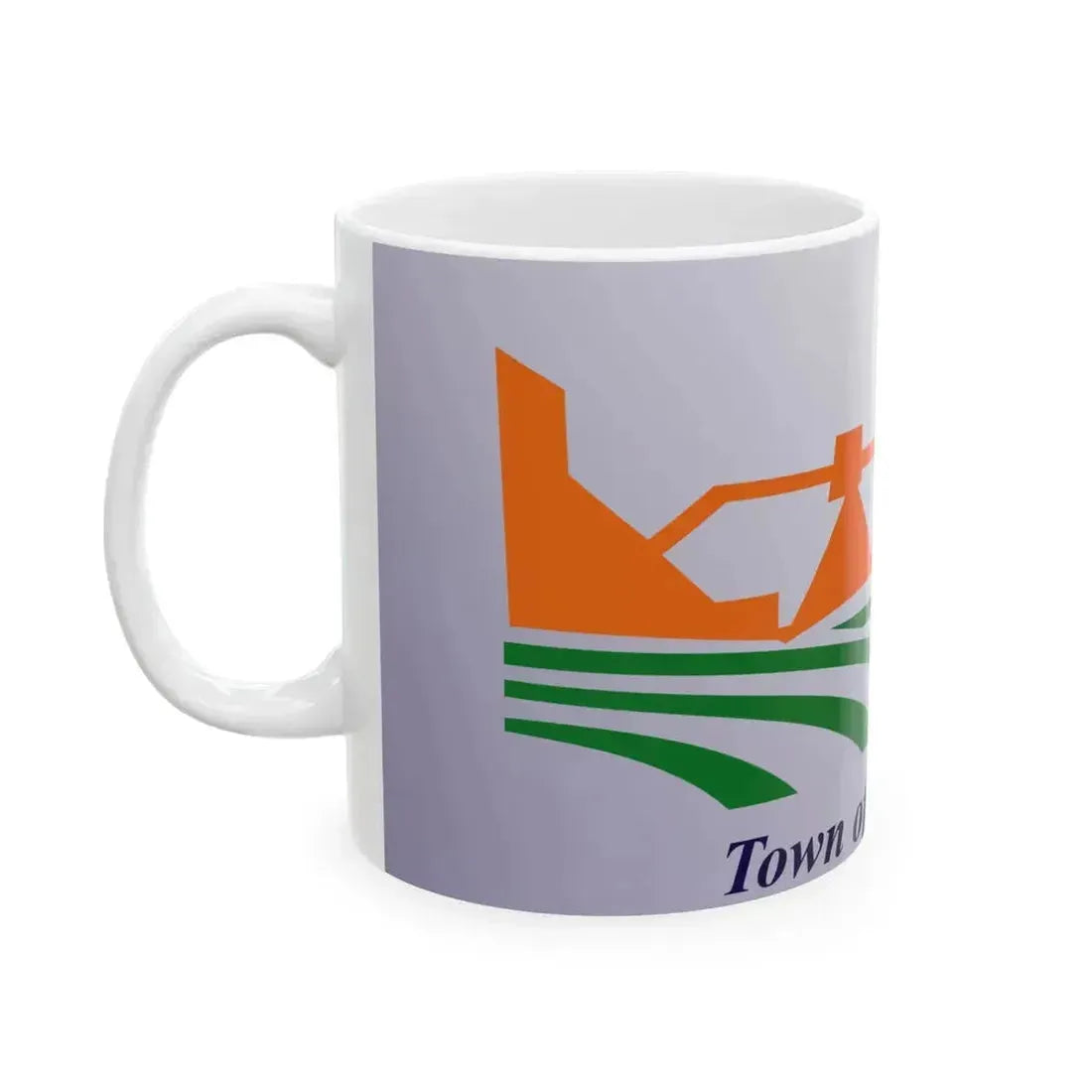 Flag of Esterhazy Saskatchewan (Canada) White Coffee Mug - Go Mug Yourself