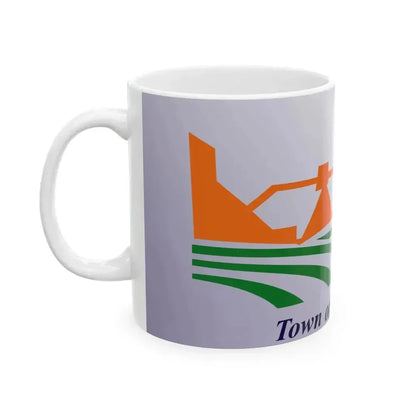 Flag of Esterhazy Saskatchewan (Canada) White Coffee Mug - Go Mug Yourself