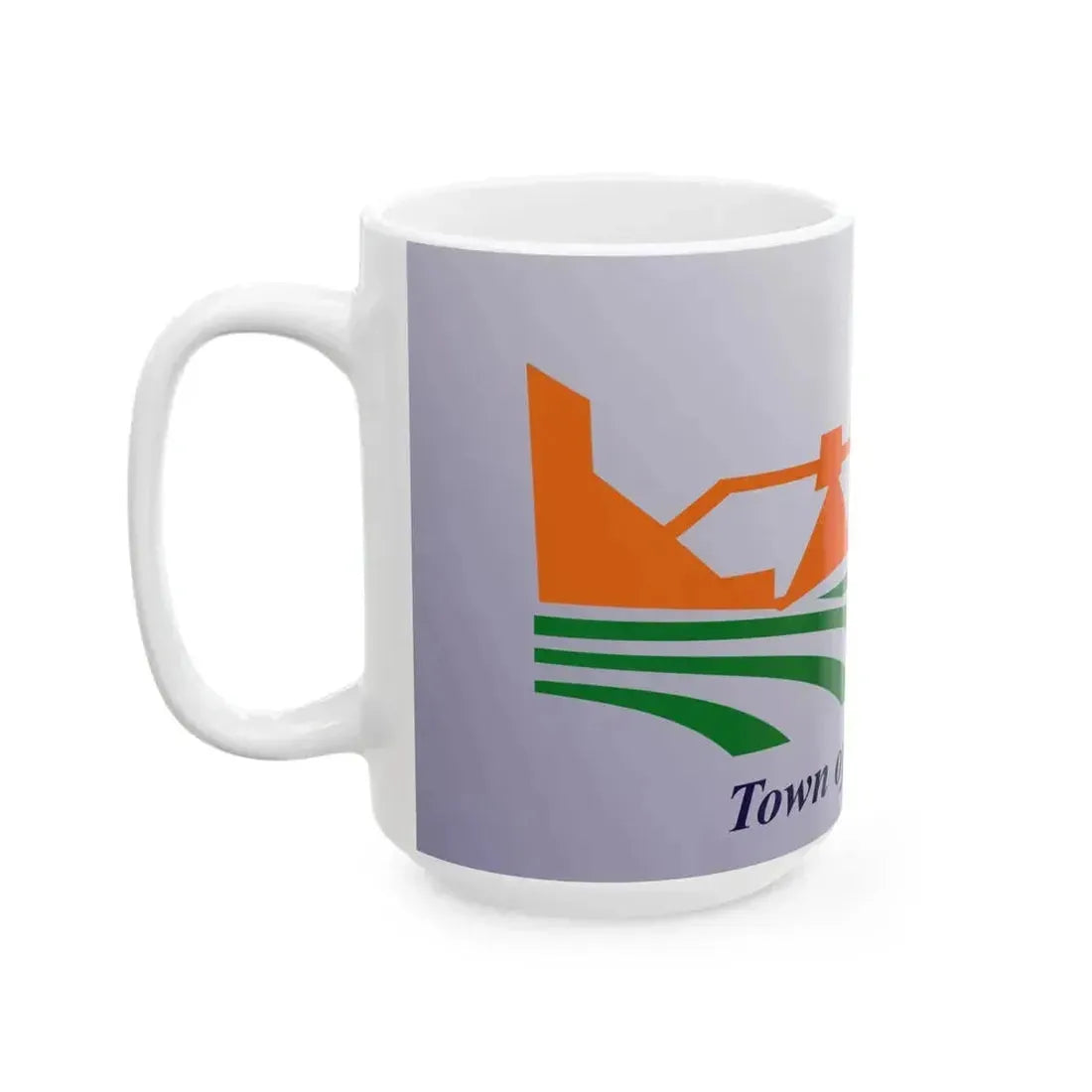 Flag of Esterhazy Saskatchewan (Canada) White Coffee Mug - Go Mug Yourself